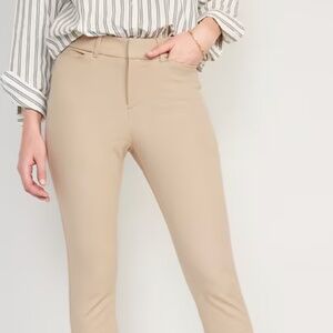 Old Navy Tan High Rise Pants, Pixie, Size 14, Color - Upper Crush, EUC, LN, NWOT